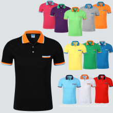 Polyester Spandex Sport Dry Fit Polo T-Shirts Stock Women&Men Golf Polo Shirt